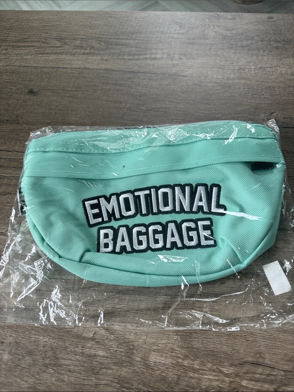 EMOTIONAL BAGGAGE Mint Green Crossbody Bag